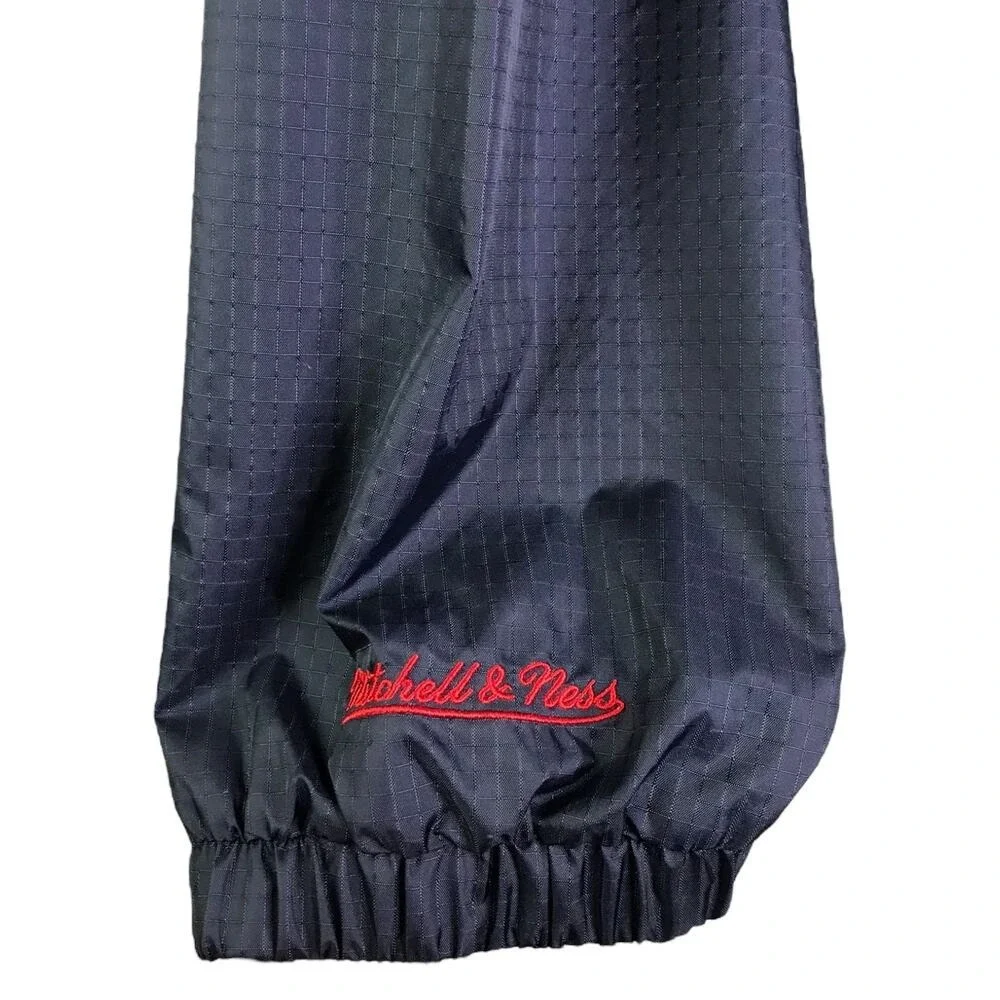 Mitchell & Ness Windbreaker Mens XXL Navy Boston Red Sox Outfield Ripstop Jacket